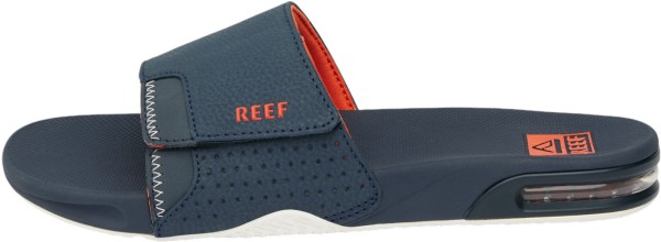 FANNING SLIDE Sandale 2025 navy/orange/white 