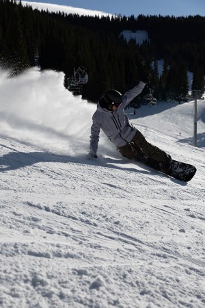 CARVING D Snowboard 2026 black 