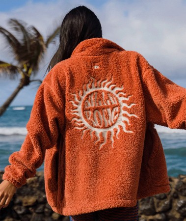 BRING THE SUN Zip Fleece 2026 sunburnt 