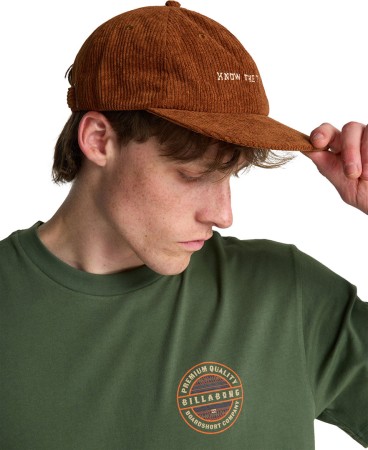CORD STRAPBACK Cap 2026 rustic brown 