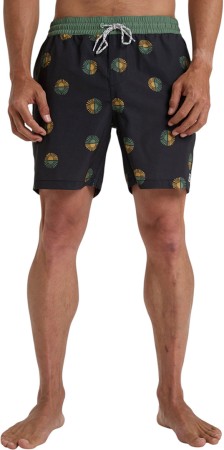 SUNDAYS 17 Boardshort 2025 black 