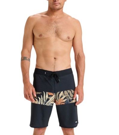 HIGHLINE ARCH 19 Boardshort 2025 black panel blueweed 