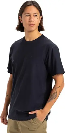 SLUB ROUND NECK T-Shirt 2025 dark navy 
