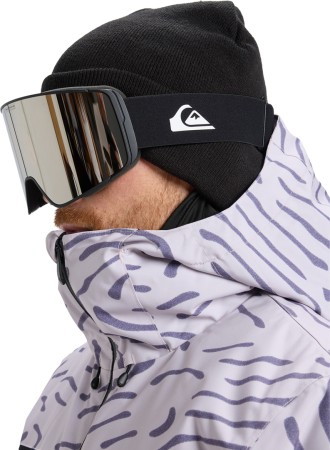 STORM MG Schneebrille 2026 black/ black clux ml silver 