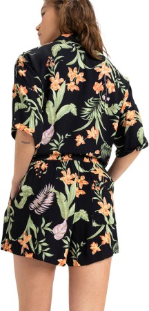 LEKEITIO BREAK HIGH PRINTED Short 2025 black 3 