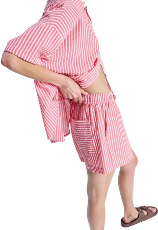 LEKEITIO BREAK HIGH STRIPE Short 2026 hibiscus sunrise stripe S