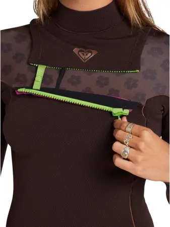 1.5 ELITE XT STRETCH FRONT ZIP LS Shorty 2025 coconut shell 