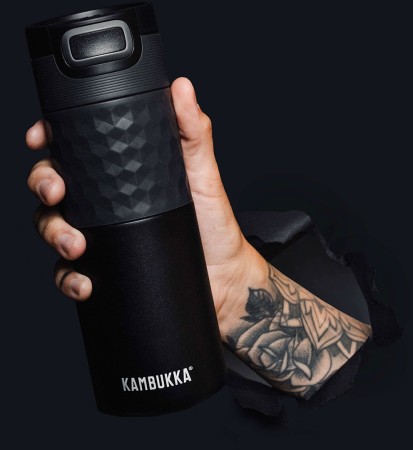 ETNA GRIP 500ML Insulated Bottle 2025 black steel 