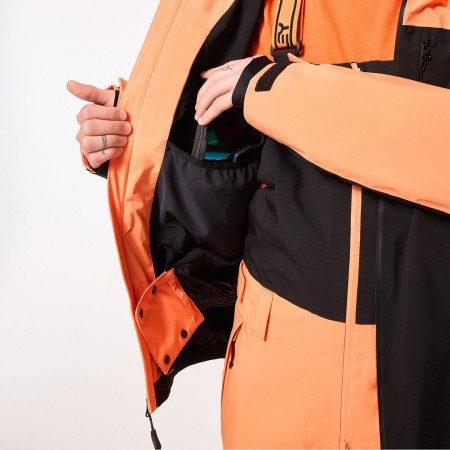 TC SKULL REDUCT SHELL Jacket 2024 blackout/soft orange 