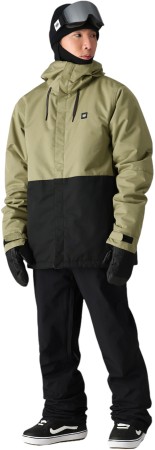 FOUNDATION INSULATED Jacke 2025 sage colorblock 