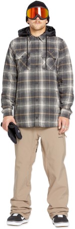 INSULATED RIDING FLANNEL Jacket 2025 stone 