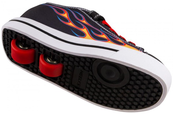 SNAZZY X2 Shoe 2024 black/yellow/red flame 