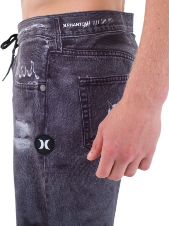 PHANTOM ECO DENIM 18 Boardshort 2025 black 