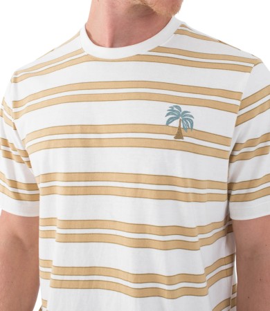 NATURALS STRIPE T-Shirt 2025 barely bone 