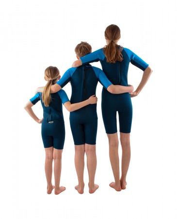 KIDS 2.5mm Neopren Shorty blue 