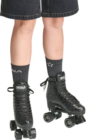 QUAD SKATE Rollschuh black leopard 