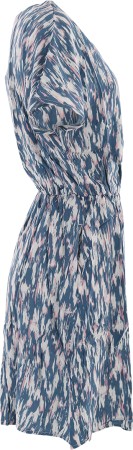 BLOSSY Kleid navy white 