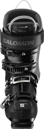 S/PRO ALPHA 110 Ski Schuh 2025 black/dark grey metallic/black 