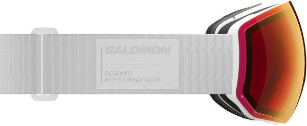 RADIUM PRO S SIGMA Schneebrille 2026 white/sigma poppy red 