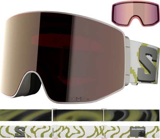 SENTRY PRIME SIGMA Schneebrille 2027 marshmallow/sigma gun metal 