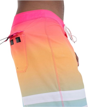 PHANTOM BLOCK PARTY 18 Boardshort 2025 nectarine 2 34