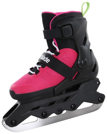MICROBLADE Inline Skate 2023 pink incl. SABRES 4 Iceblades 