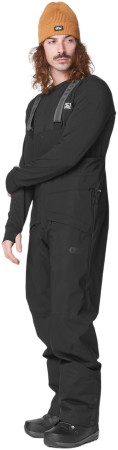 AVENING BIB Pant 2025 black 