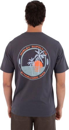 PRINTING PRESS ENJOY T-Shirt 2026 dark stone grey 