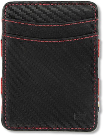 URBAN MAGIC WALLET RFID carbon red 