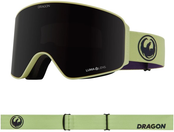 NFX MAG Goggle 2025 matcha/lumalens purple ion + lumalens midnight 