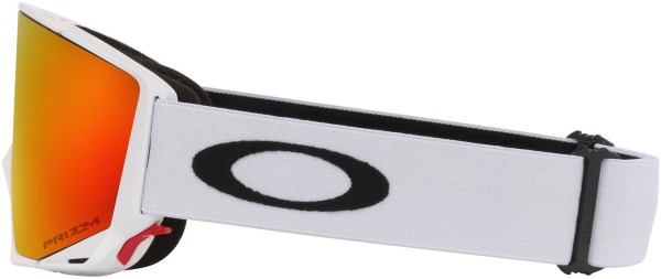 FLOW M Schneebrille 2026 matte white/prizm torch iridium 