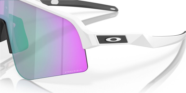 SUTRO LITE SWEEP Sonnenbrille matte white/prizm road jade 