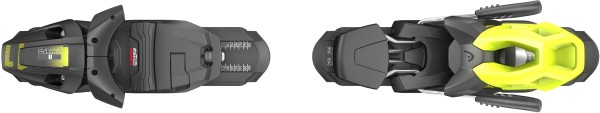 WC REBELS E.SLR SW Ski 2023 inkl. PR 11 GW BRAKE 78 matte black/flash yellow 