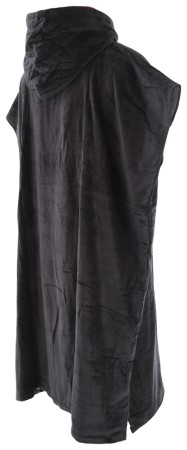 HOODY TOWEL Poncho 2025 black/jet black 