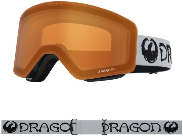 R1 Goggle 2025 classic grey/lumalens gold ion + lumalens amber 