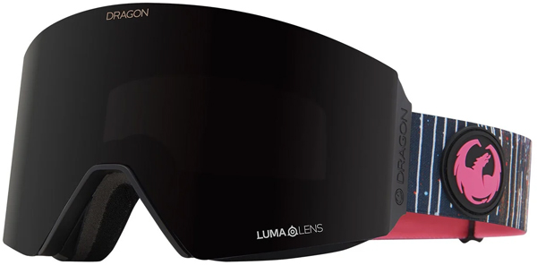 RVX MAG Goggle 2025 brian iguchi signature/lumalens rose gold ion + lumalens midnight 