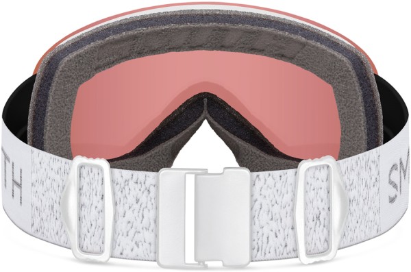 SKYLINE Goggle 2026 white chunky knit/chromapop everyday rose gold mirror 