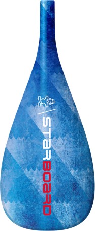 ENDURO TIKI TECH ROUND BLUE 3-Piece SUP Paddle 2023 