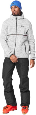 AMBROZE Zip Fleece 2025 grey melange 