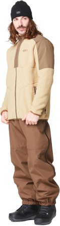 ANTHARA Zip Fleece 2025 cocoa brown 