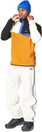ARCCA 1/4 ZIP Fleece 2025 honey vanilla black 