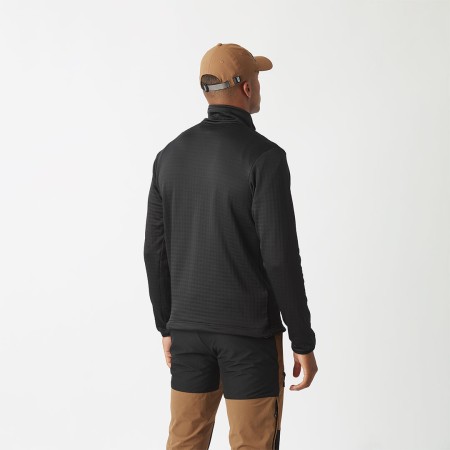BAKE GRID 1/4 Zip Fleece 2026 black 