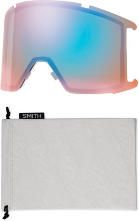 SQUAD XL Schneebrille 2026 chalk/chromapop sun black gold mirror 