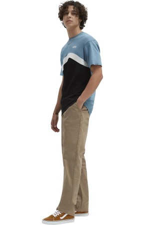 SIDESTRIPE BLOCK T-Shirt 2025 black/bluestone 