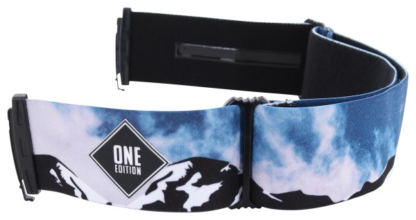 ORION THE ONE EDITION Magnet Schneebrille 2025 mountain strap/revo blue + Zusatzglas yellow 