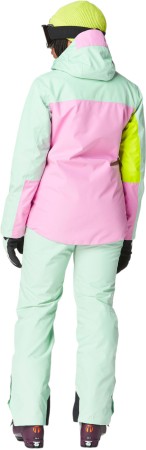 SEEN Jacke 2025 silt green acidlime orchid 