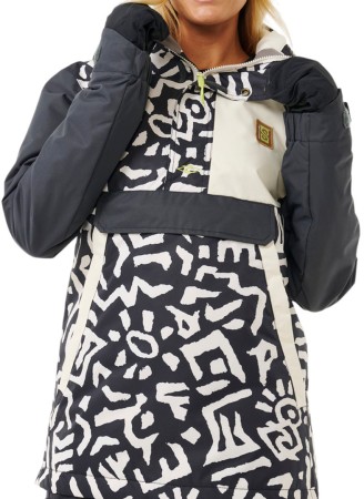 ANTI SERIES ANORAK Jacke 2025 washed black 