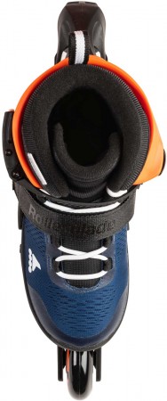 MICROBLADE TEST Inline Skate 2024 X midnight blue/warm orange 