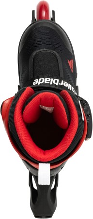 MICROBLADE FREE Inline Skate 2022 black/red 33-36,5