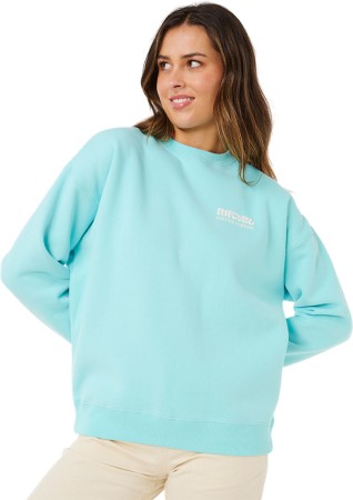 SURF PUFF INSPIRED CREW Sweater 2026 light sea blue 